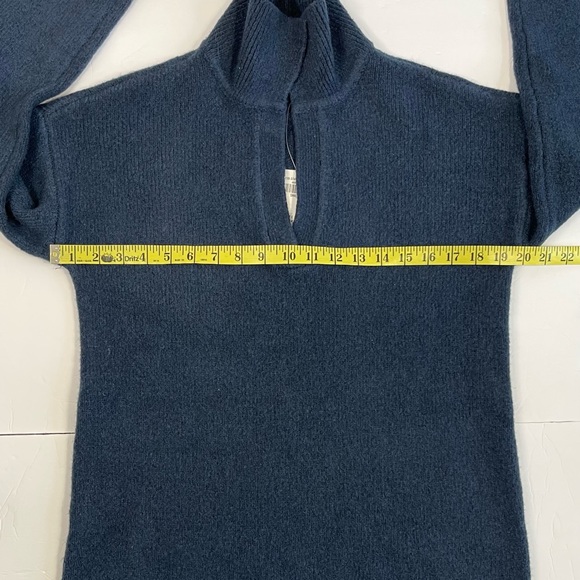 New Abercrombie & Fitch Heather Blue knit dress S - Picture 5 of 8